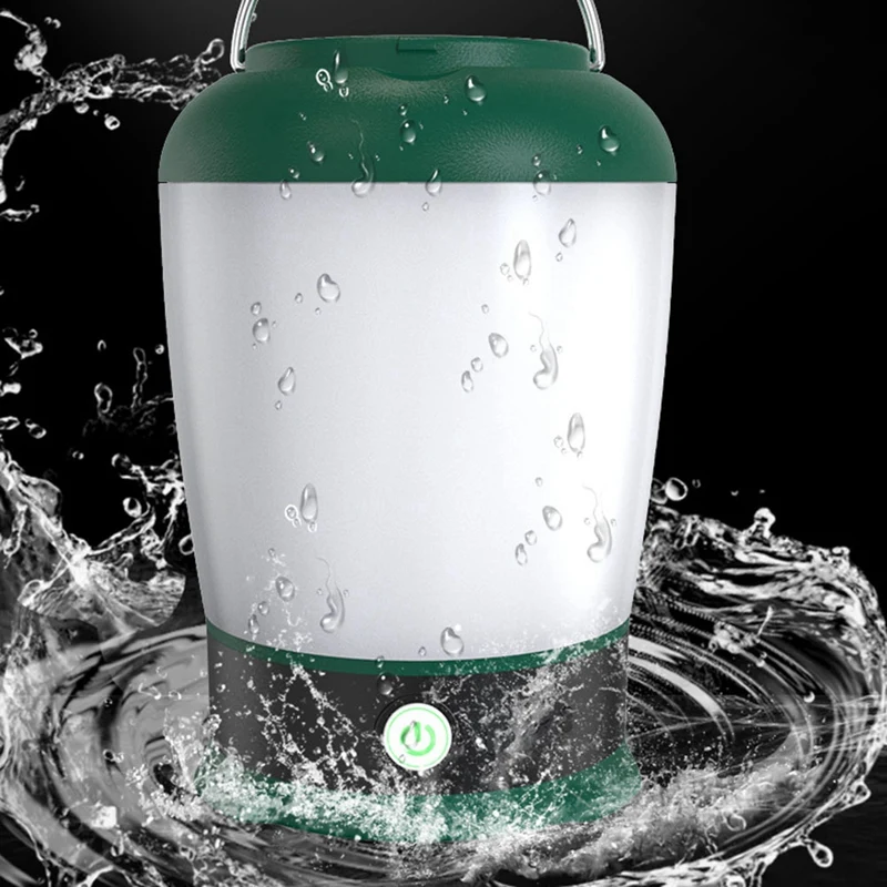 Camping Lamp Night Fishing Rechargeable Camping Lamp LED Multi-Function Outdoor Waterproof Lighting
