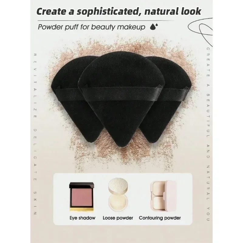 Black Makeup Sponge Blender Beauty Egg with Storage Bottle Cosmetic Puff Foundation Sponges Powder Puffs Make Up Accessories