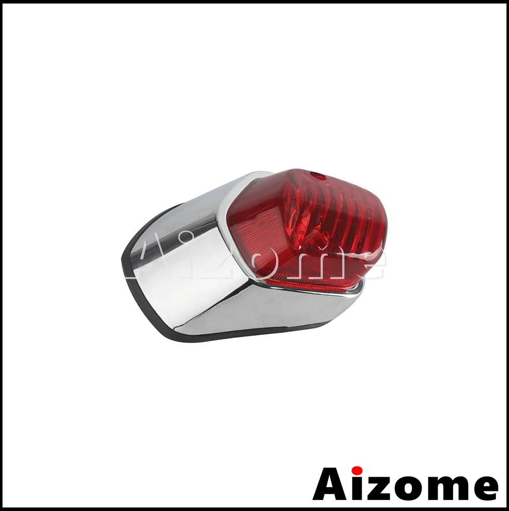 Universal Motorcycle Tail Light For Harley Yamaha Suzuki Honda Shadow Sabre 1100 VT1100C2 VT400 VT750 Taillight Brake Stop Light