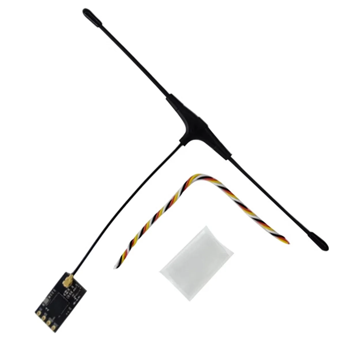 AT-ELRS 915MHz NANO RX ExpressLRS Receiver with T Type Antenna for RC FPV Traversing Drones