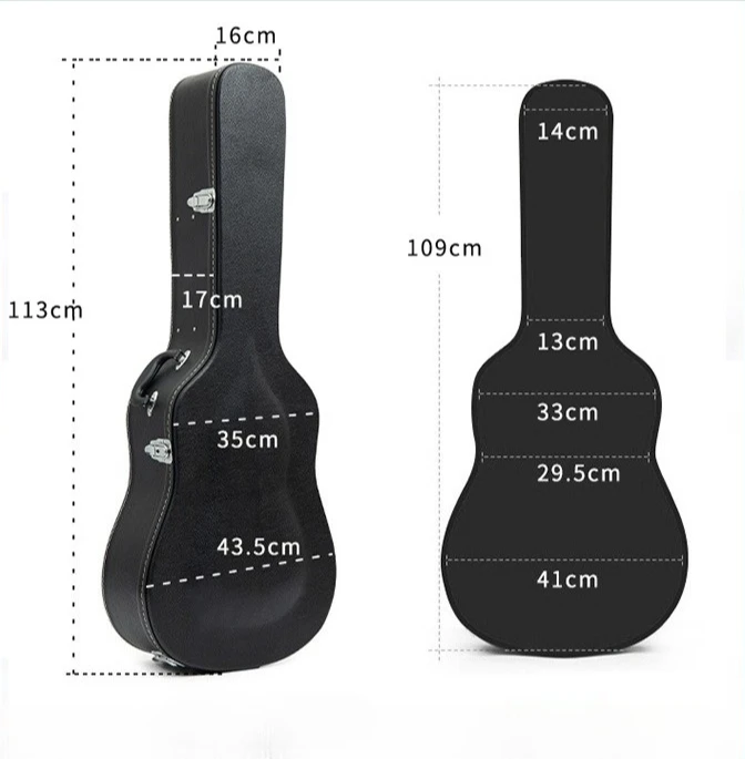 High Quality Guitar Case for Acoustic Guitar Guitar Bag  Wholesale  Hot Sell  Competitive Price image 3