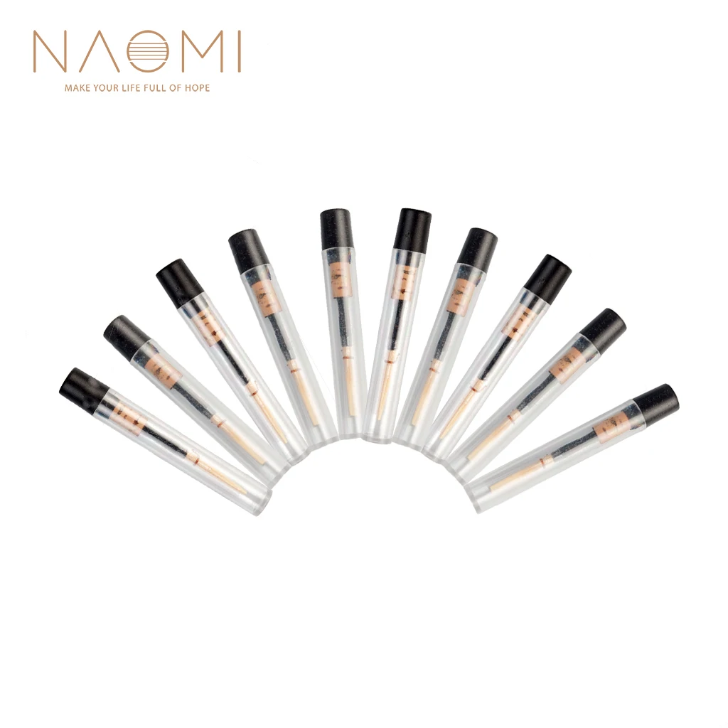 

NAOMI 10PCS Oboe Reeds High-grade Oboe Reeds Cork Reeds Medium Soft Woodwind Instrument Parts Accessories New # Black