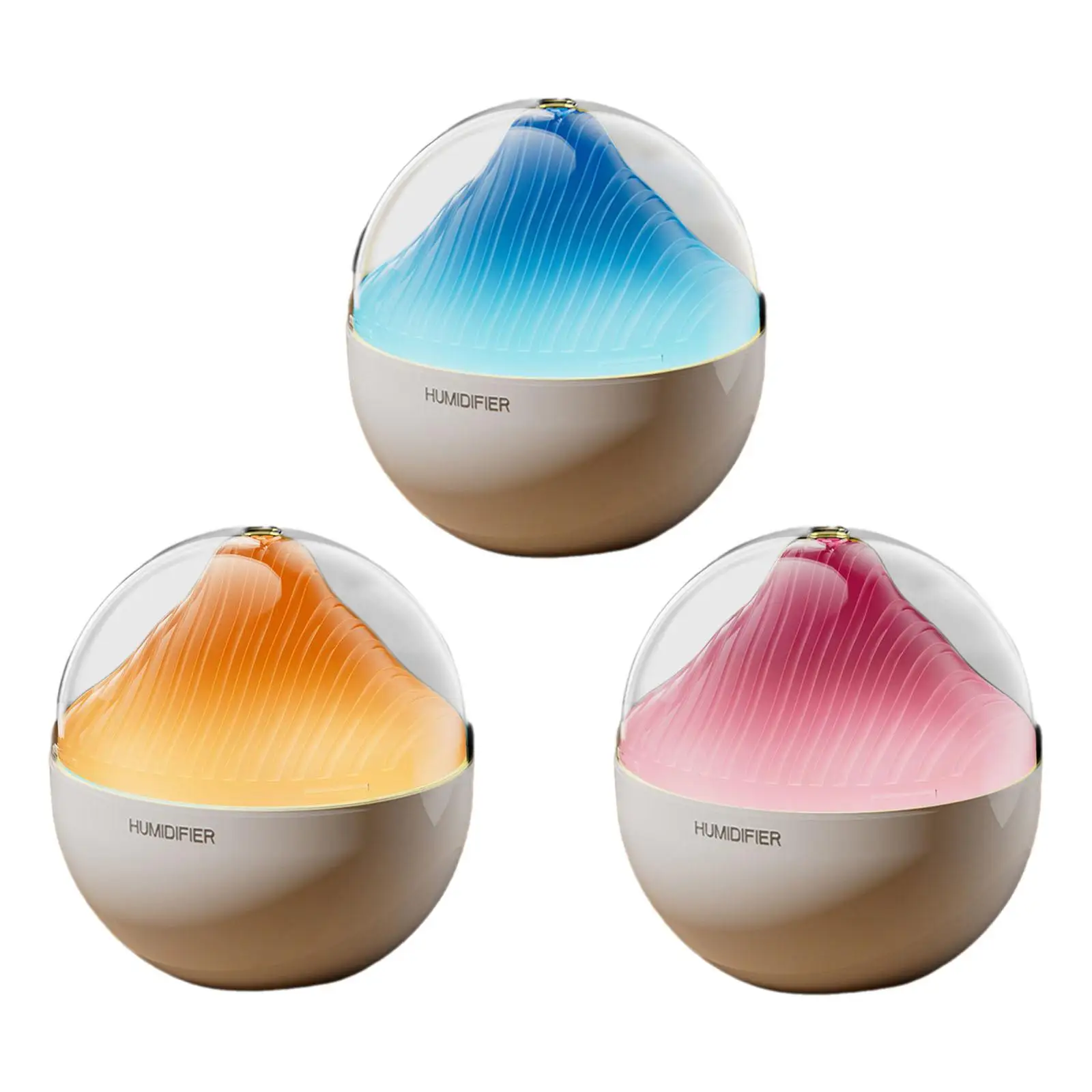 

Air Humidifier Night Light Versatile Ornament Cool Mist Humidifier Personal Humidifier for Yoga Bedroom Desk Nursery Room Office