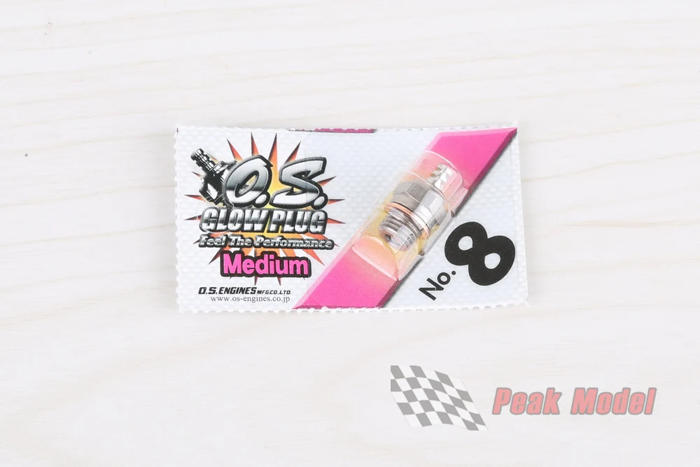 Świeca żarowa do silnika 2-suwowego OS OS8 NO.8 O.S. Części zamienne Plug N Glow do silników modelarskich