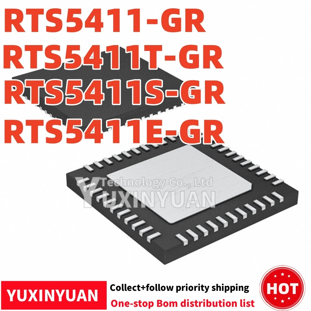 RTS5411-GR RTS5411T-GR RTS5411S-GR RTS5411E-GR QFN   IC   100%good YUXINYUAN