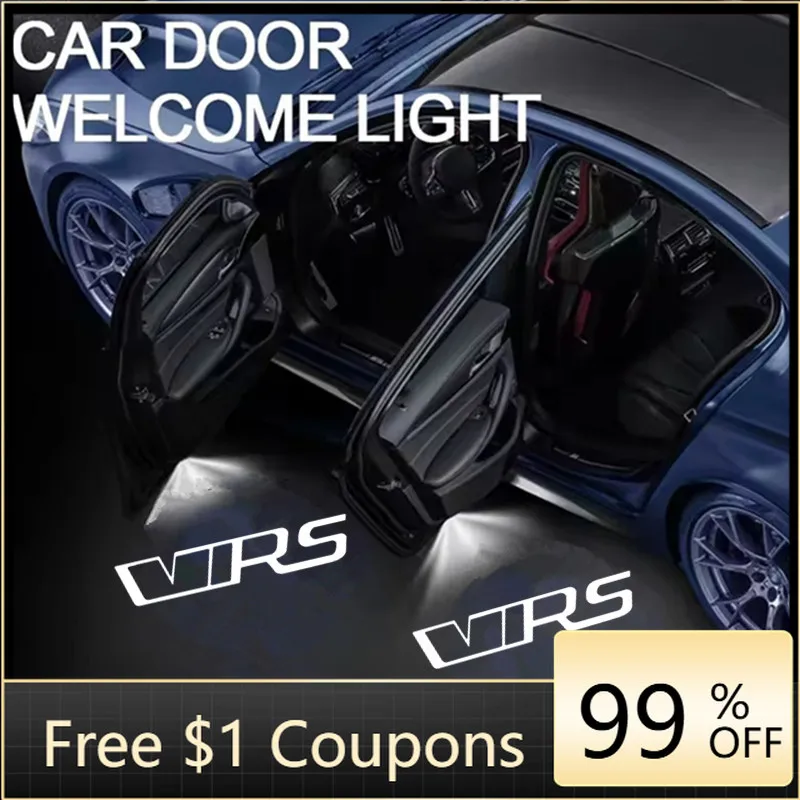

Car Sticker Car Welcome LED Projector Laser Logo Door Light For Skoda VRS Octavia A5 MKII Hatchback Estate 2005-2008 2009 2020 2