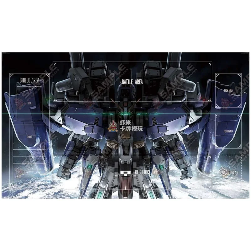 جديد GCG GUNDAM SENTINEL EX-S سلسلة 600x350 مللي متر FAZZ Playmat MK-V Barzam RMS-154 مشغل كرتوني معركة لوحة مطاطية لعبة لوحة الماوس #5