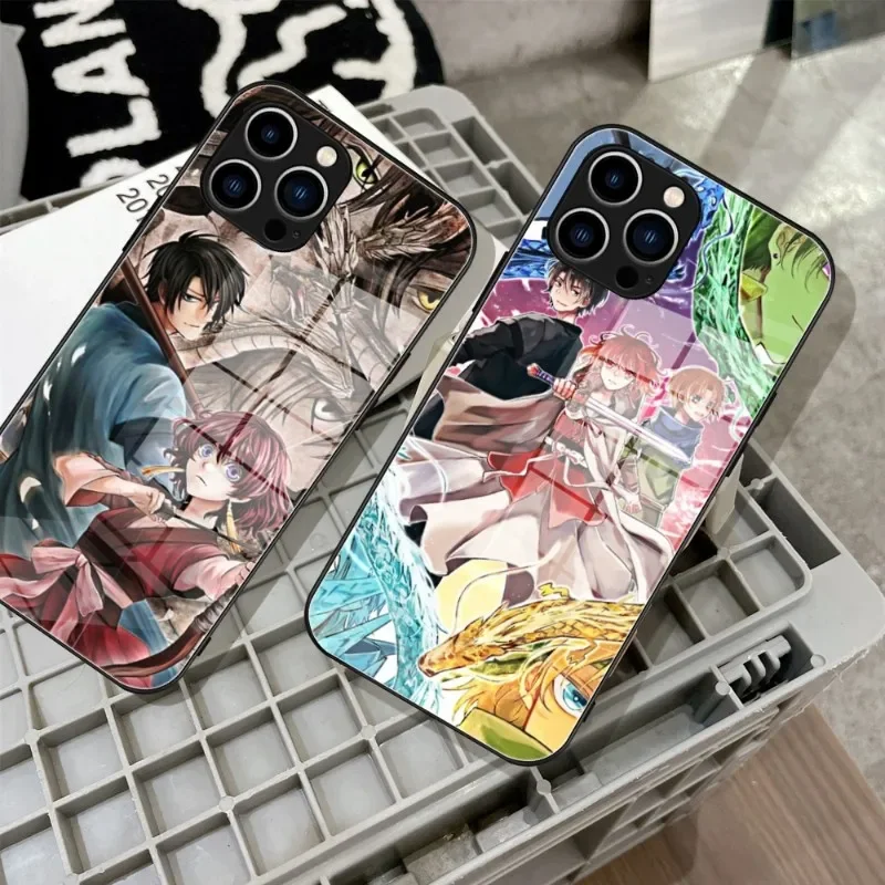 Akatsuki No Yona Anime Phone Case Tempered Glass for IPhone 14 13 11 12 Pro 8 Plus X 13 Pro MAX XR XS MINI Jonah At Dawn Covers