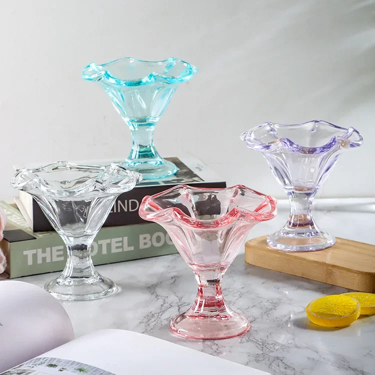 Japanese Minimalist Ice Cream Cup Parfait Dessert Bowl Smoothie Shake Sushi Salad Bowl