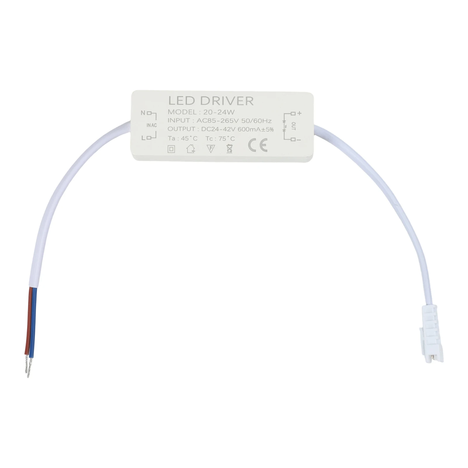 20W/30W LED Driver Power Adapter For Downlights Ceiling Lights And All Lamps Short Circuit, Open Circuit, Overvoltage Protection