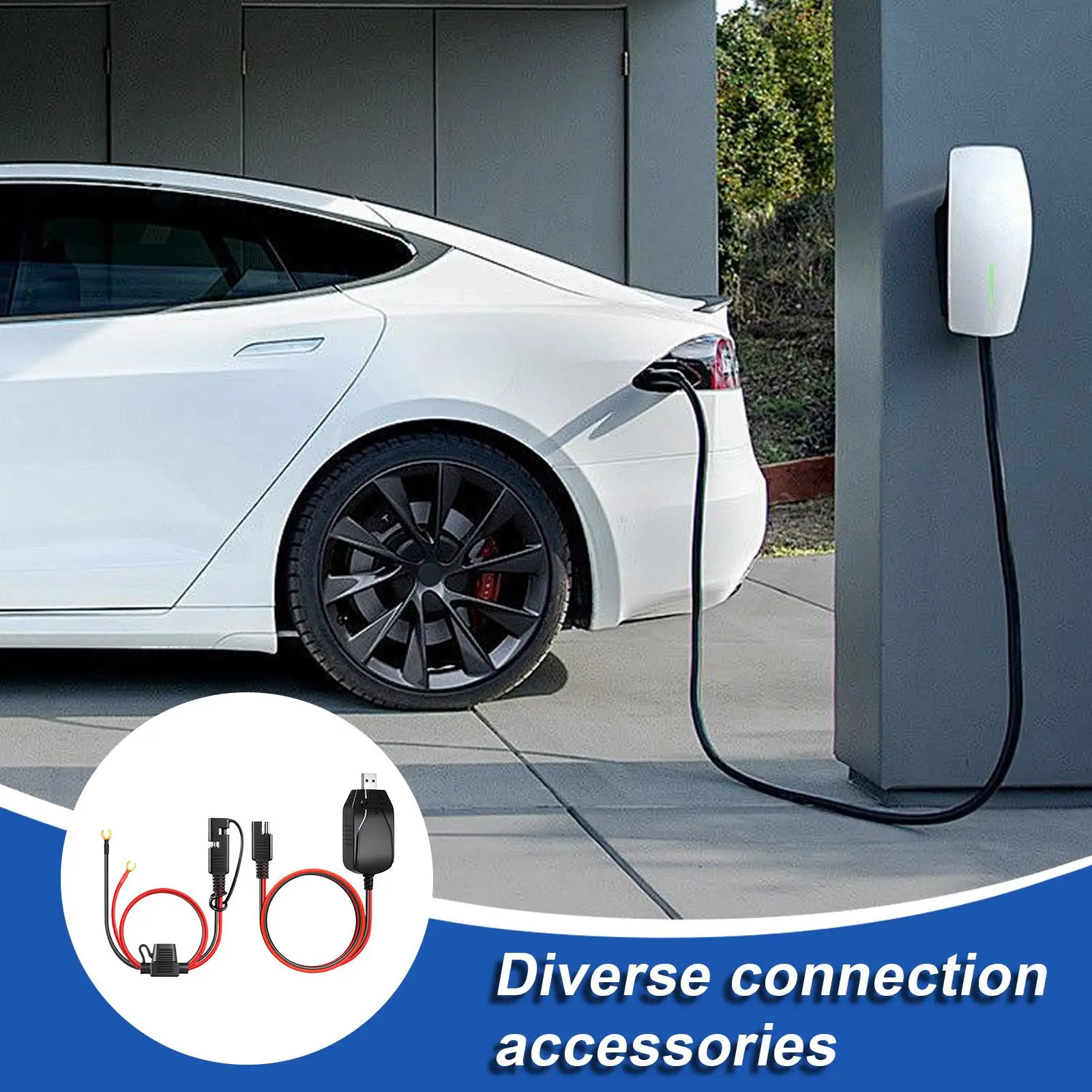

Battery Charger For Motorcycle 12v USB Smart Portable Maintainer Motorcycle Smart Battery Charger For Outdoor Car Marine Boat