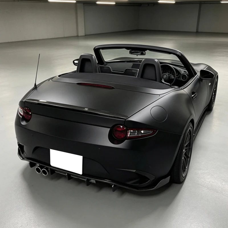 For Mazda MX-5 Miata ND 2016 2017 2018 2019 2020 2021 2022 2023 2024 Rear Bumper Side Splitter Air Diffuser Lip Car Accessories