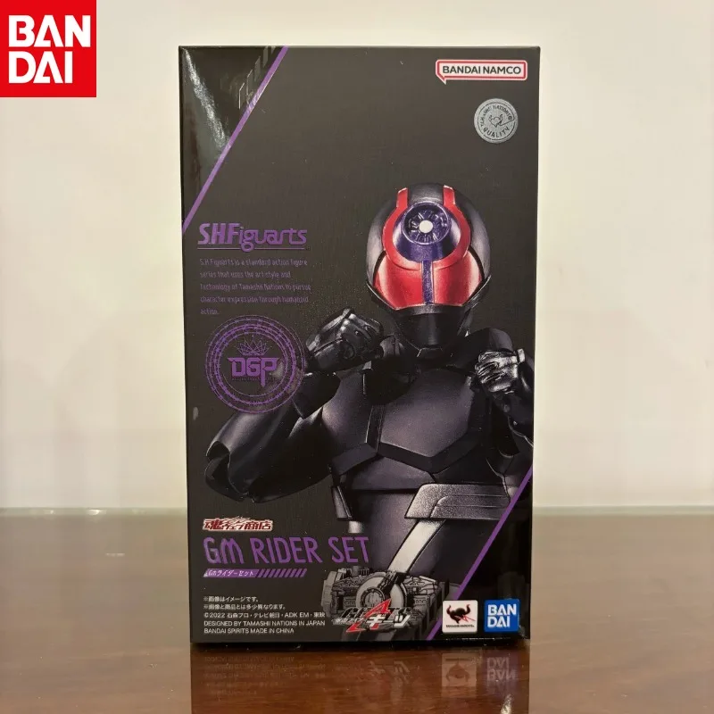 Bandai-Kamen Rider Action Figure para crianças, coleção original genuína, DESIRE GRANDPRIX ENTRY RAISE Set, SHF Model Toy, coleção para presentes