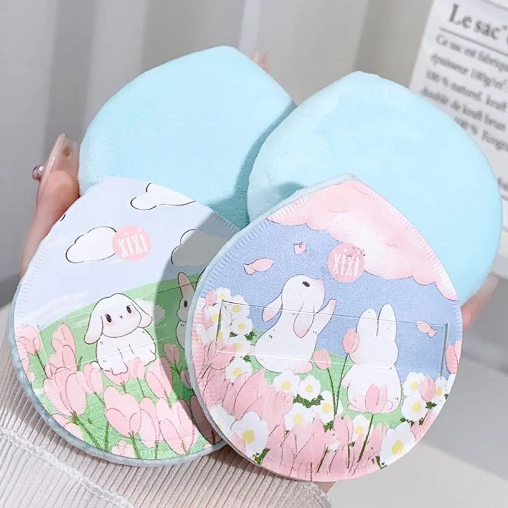 Sparen Sie Puder Cartoon Kaninchen Puderquaste Wassertropfen Ultra Soft Cream Puff Atmungsaktive Make-up-Tools