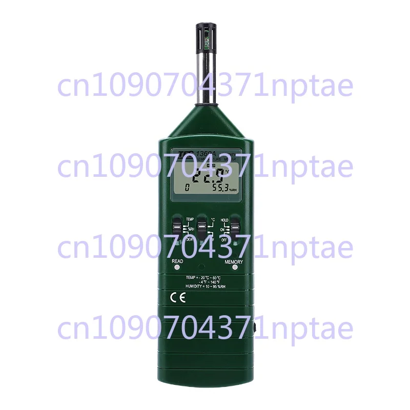 TES-1360A Digital Thermohygrometer Industrial High Precision Handheld Dew Point Meter