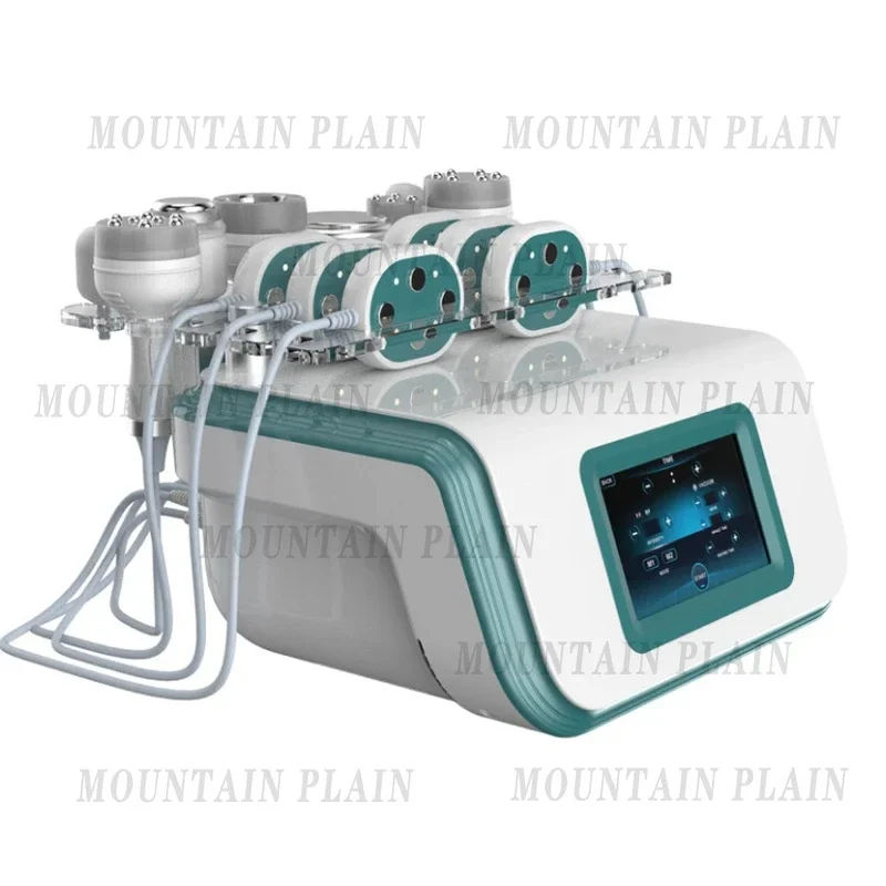 40K Lipo 8 In 1 S Shape Fat Cavitation Vacuum Negative Pressure RF Ultrasonic System Slimming Machine