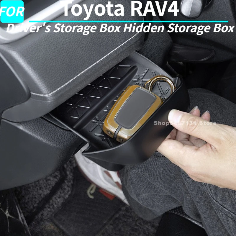 

Driver's Storage Box Hidden Storage Box for Toyota RAV4 Interior Accessories 2020 2021 2022 2023 2024 2025