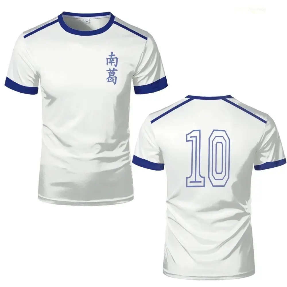 CAPTAIN GRAPHIC T SHIRTS SUMMER MENS ANIME FOOTBALL CLUB TSHIRT 2024 SOCCER TEAM HIGH QUALITY SHORT SLEEVED TEE