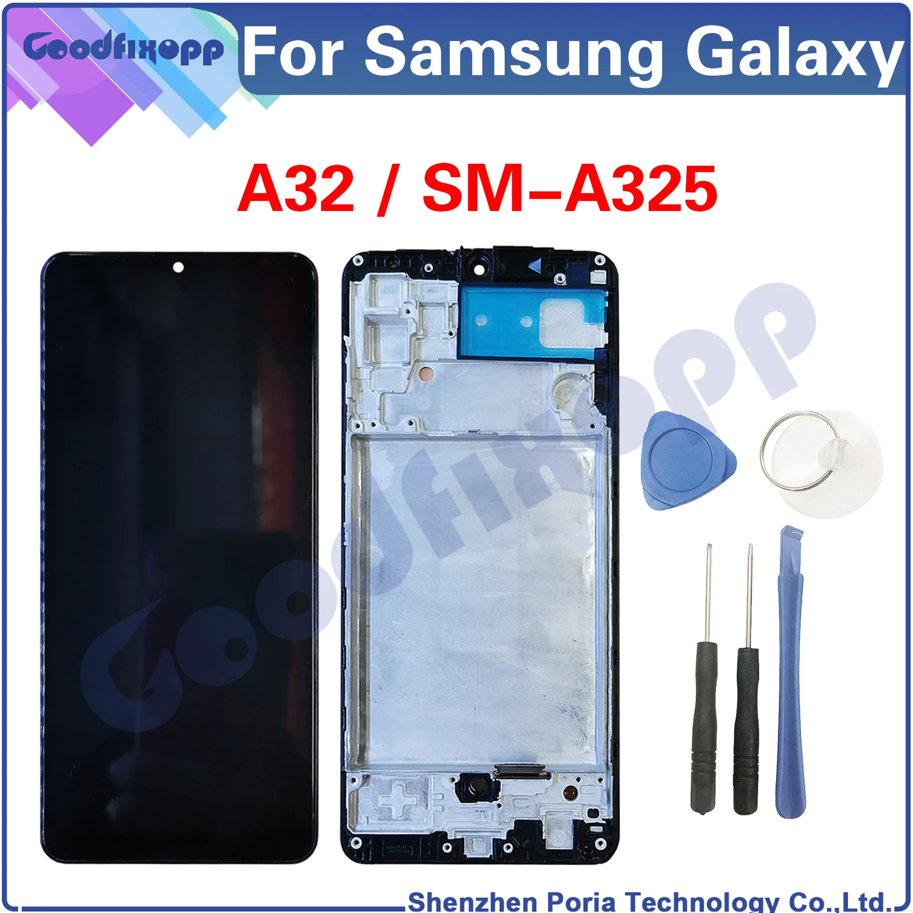 

For Samsung Galaxy A32 4G A325 A325F A325M A325N LCD Display Touch Screen Digitizer Assembly Repair Parts Replacement