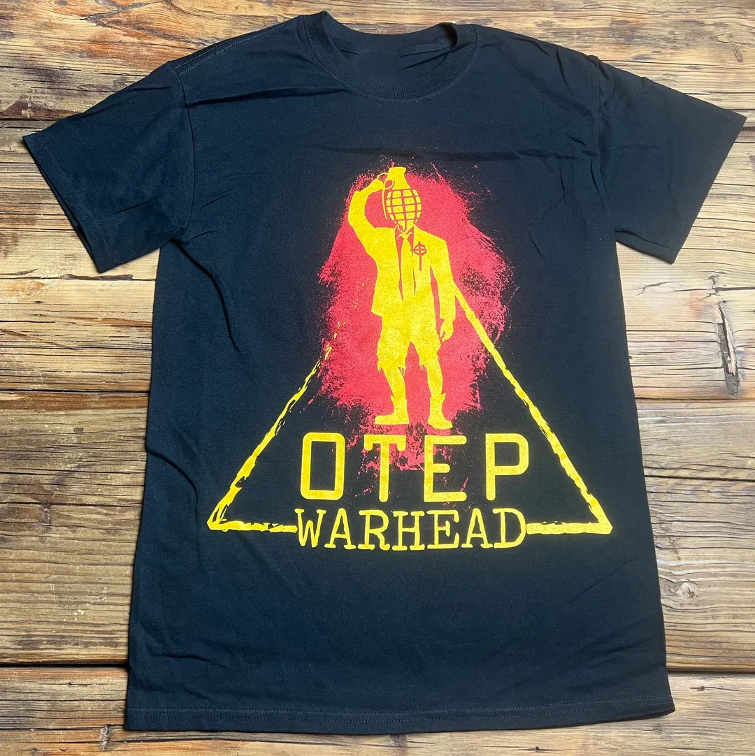 Vtg Otep Band Warhead Cotton Black All Size T Shirt