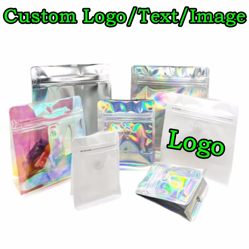 25PCS 1/8~1 Pound 3D Aluminum Foil One-way Valve Ziplock Storage Bag DIY Logo Drip Coffee Beans Matcha Cocoa Packaging Pouches