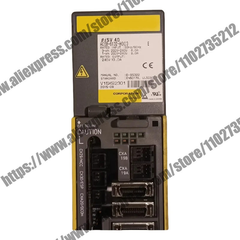 

Новый оригинальный сервопривод A06B-6132-H003 A06B 6132 H003