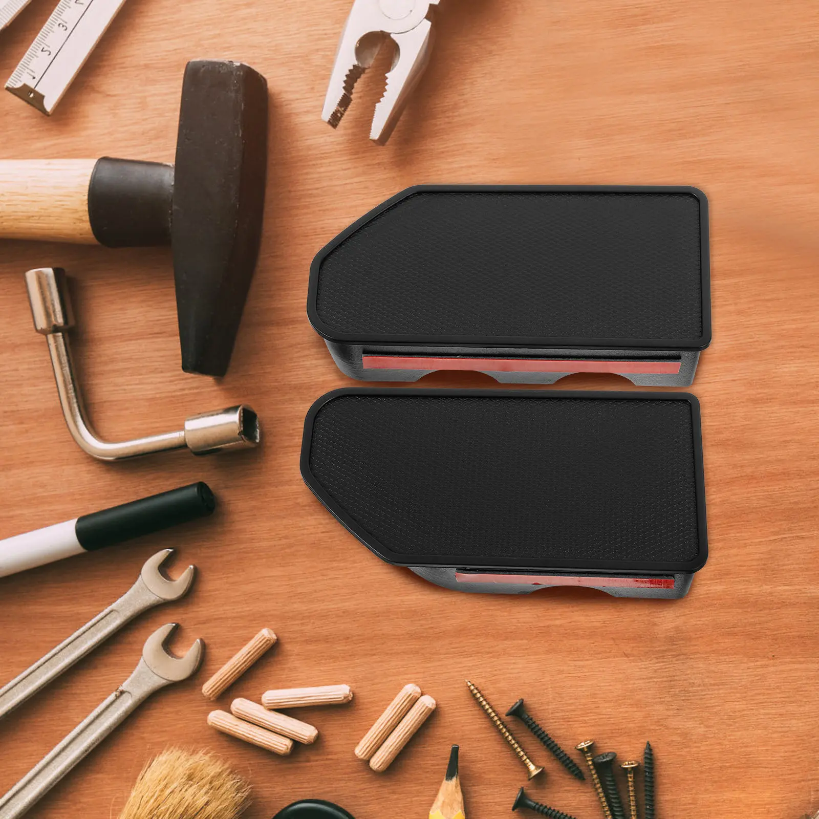 

1Pair Stake Pocket Cover for Truck Bed Rail Protective Cap with Uneven for Chevrolet 2019-2021 Bed