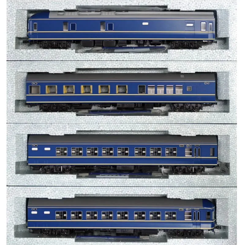 KATO Train Model 3-504 HO 1/87 No. 16 20 Series Express Sleeper Coach 4-Series Set