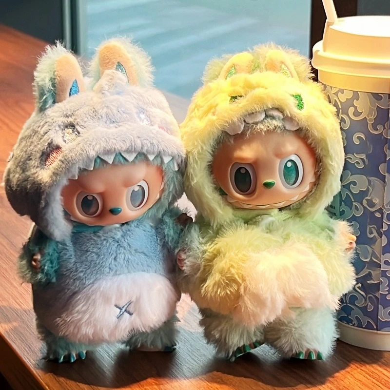

For Big Into Energy Labubu 3.0 Doll Clothes Pendant Labubu Dinosaur Outfit Cute Doll Accessories for Ropa Labubu