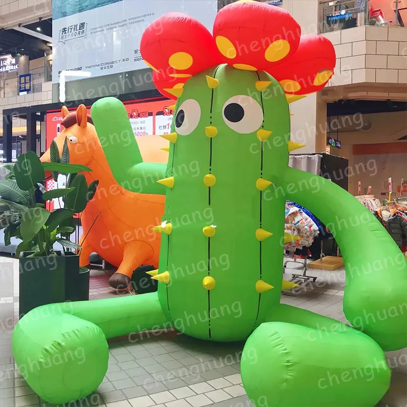 

Inflatable cacti, plant-based air models, and decorative and promotional props for outdoor square and shopping mall events