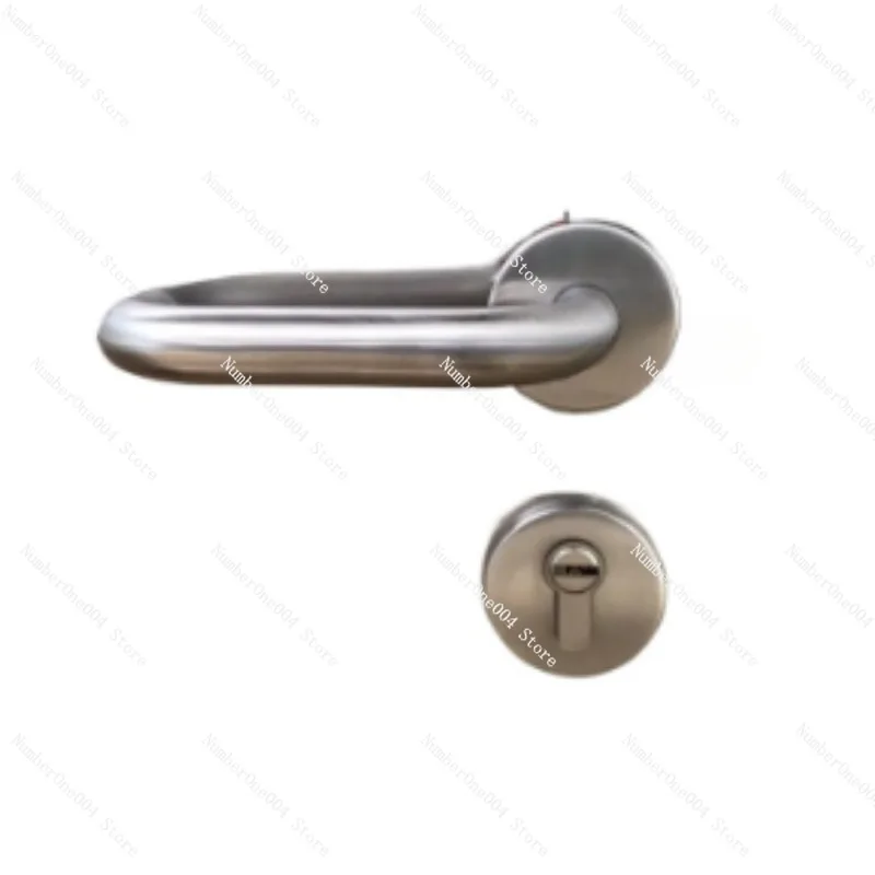 7250B fireproof lock stainless steel wooden door split lock large gourd European standard door lock indoor 7250 panel 180*20