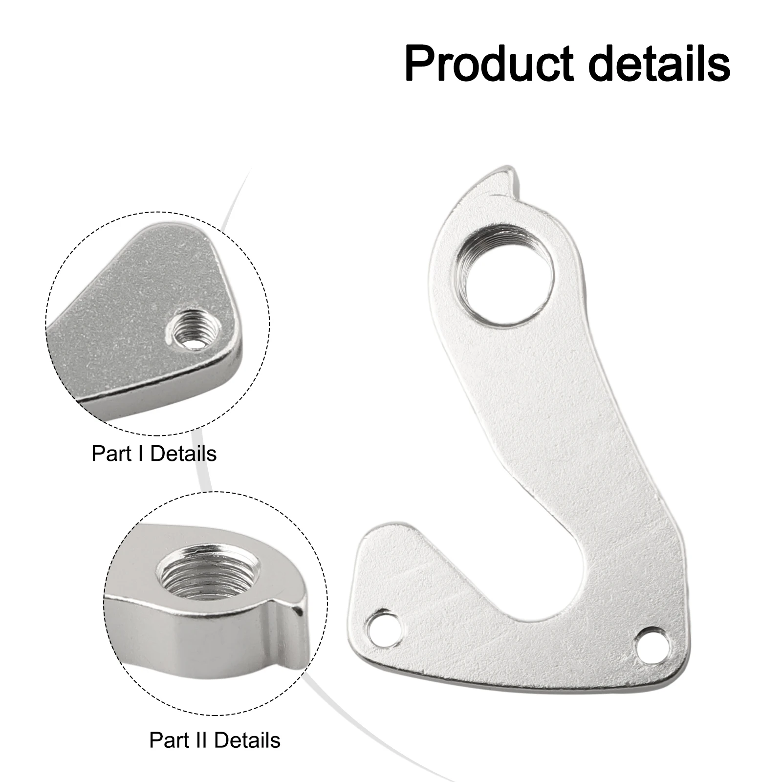 Bike Rear Derailleur Mech Hanger Suitable for Conway and Winora Bicycles Lightweight Aluminum Design Enhances Durability