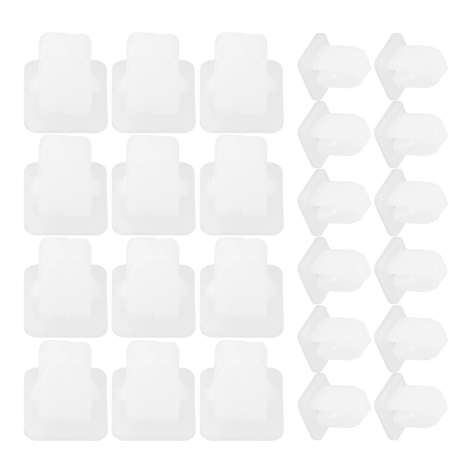 

50Pcs Auto Bumper Rivets Plastic Fastener Clips Suitable for Most Cars Easy Installation Stable Hardware