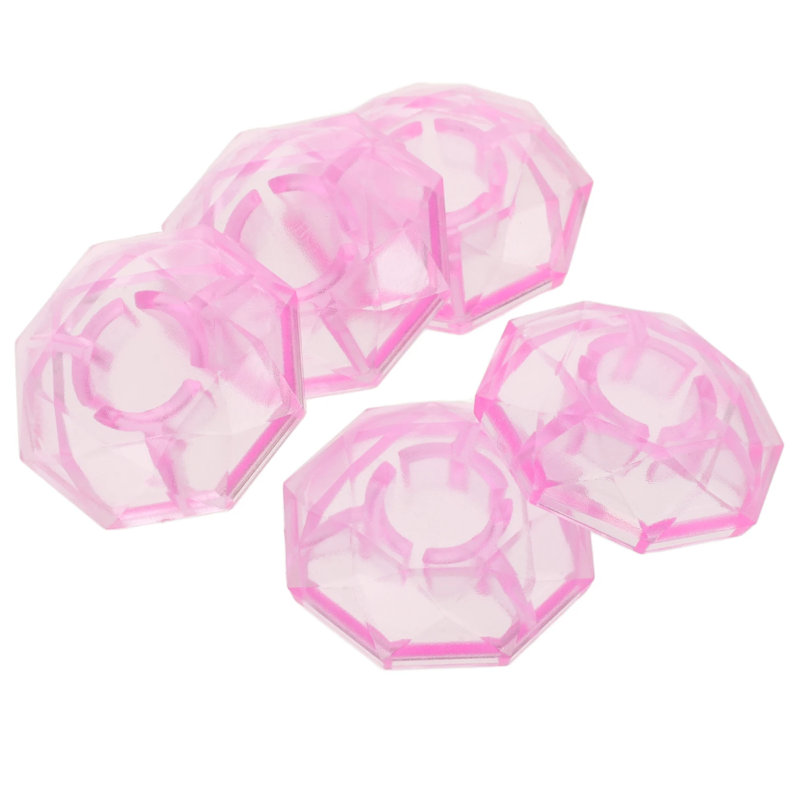 

5 Pcs Effect Pedal Cap Footswitch Topper Mooer Cable Effects Knobs Plastic Black Guitar Protector Boss