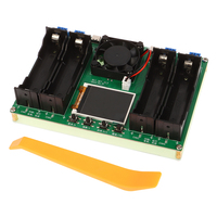 4 Channel 18650 Lithium Battery Capacity Tester Module Digital 18650 Battery Power Detector Tester Module Type-C Interface