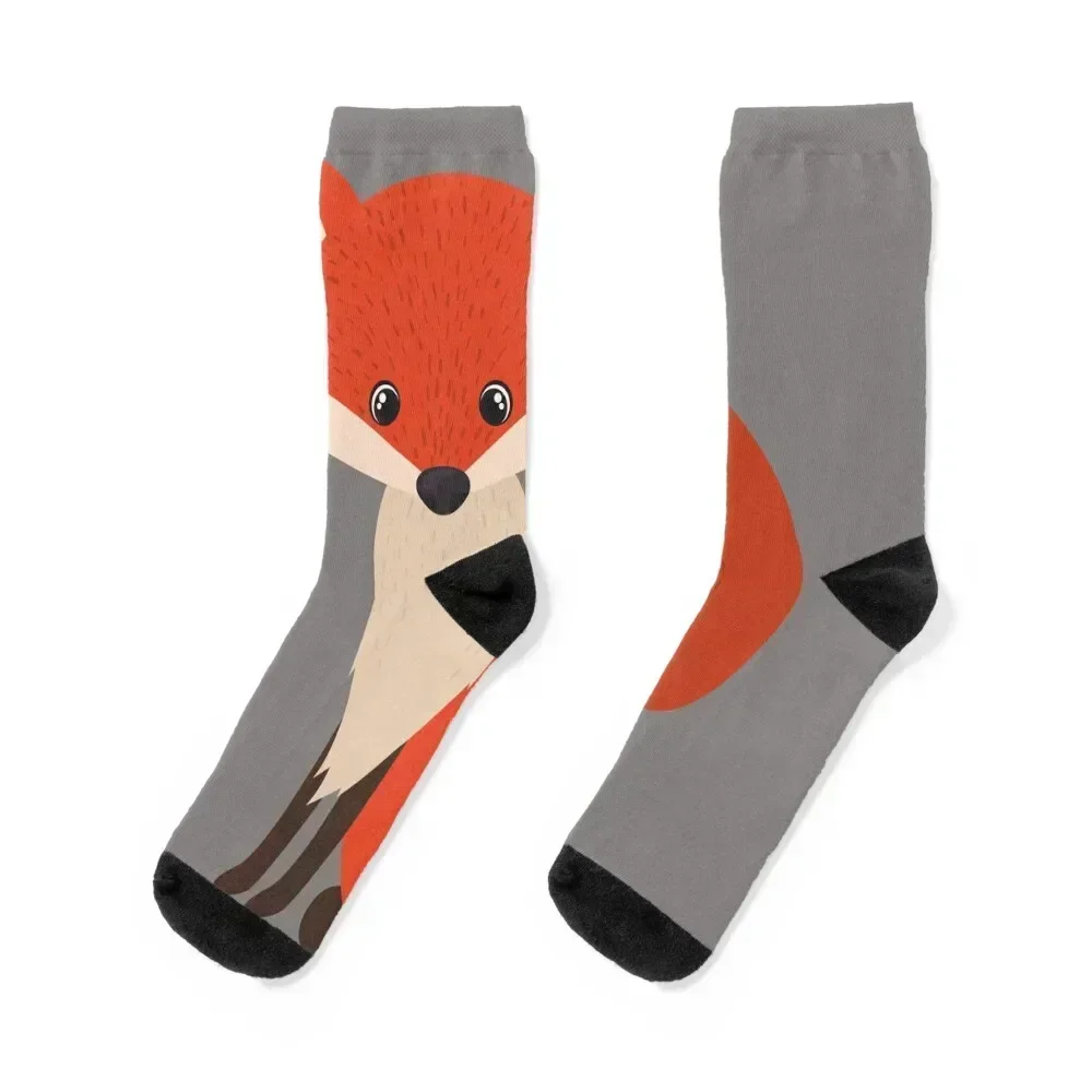 

Fanny Fox Socks short summer gym with print Ladies Socks Men's Soccer new year christmass gift Lots Girl'S Socks Men's
