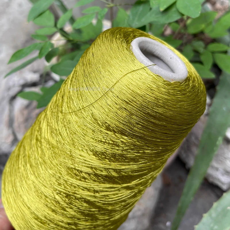 250g/ball 100% Ice Silk Hand-knitted Wool Yarn DIY Hand-woven Summer Short-sleeved Shirts/skirts/sun-protective Shawls Materials