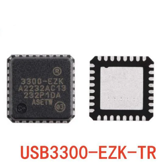 (100%New) 3300-EZK  USB3300-EZK  USB3300EZK USB3300 3300 QFN32