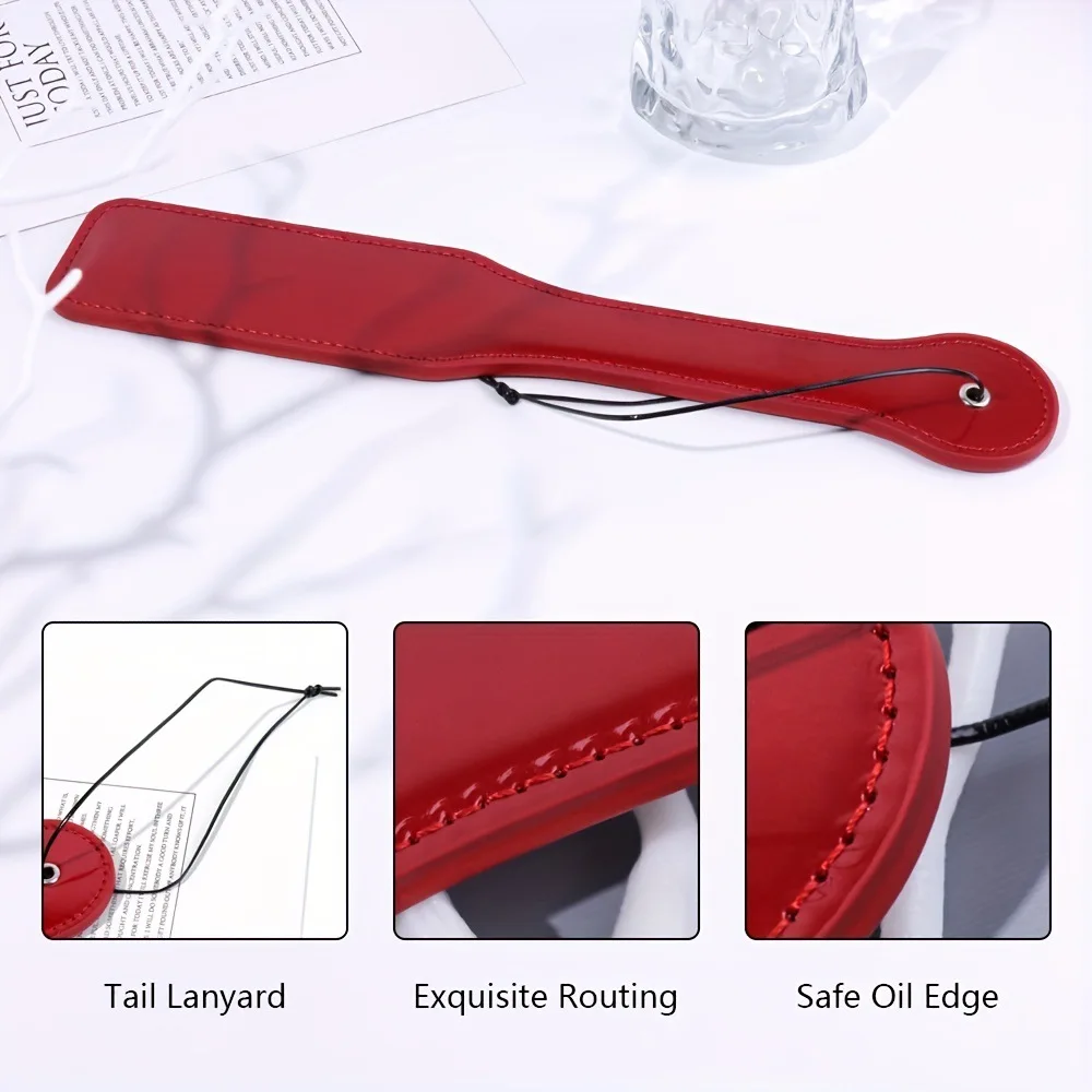 Bright Skin PU Leather Horse Whip Flog Spank Paddle Beat sottomesso per Horse Training Crop equestre Riding equestre bat