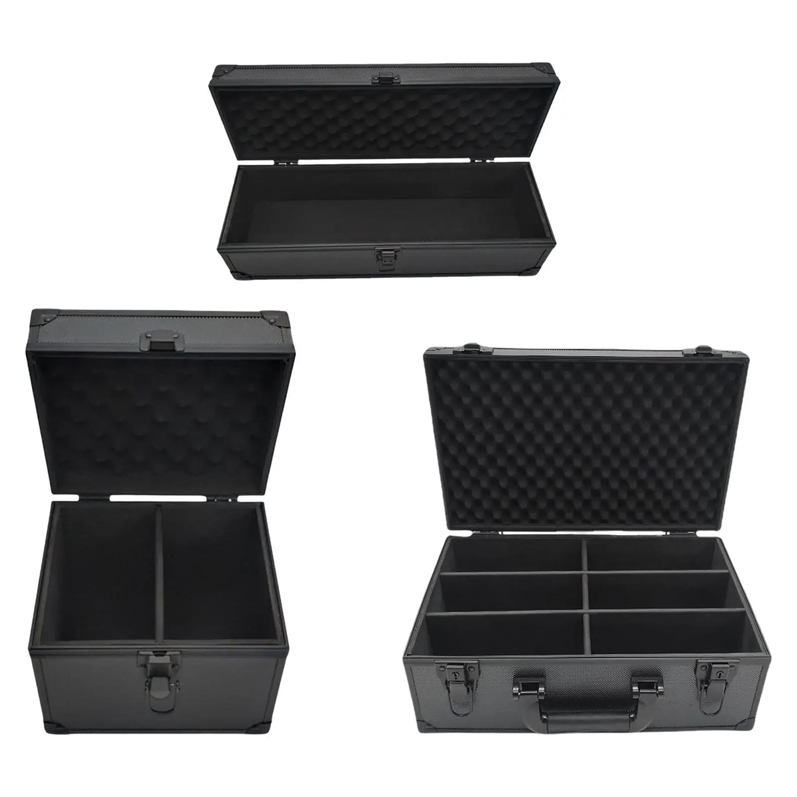 

Trading Card Box Lockable Portable Waterproof Carrying Case for Gathering Sports Cards Rating Cards Game Card Kids Graded Cards