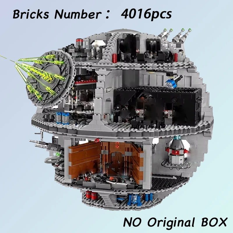 MOC DS-3 Platform Ultimate Weapon Death Star Building Blocks Bricks Battle Station Toys For Kid