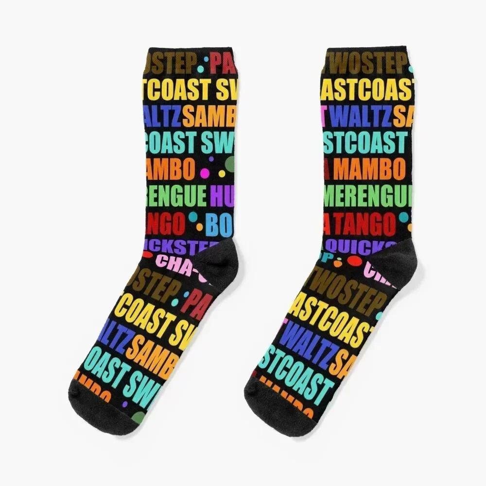 

Vibrant Ballroom Dance Styles | Ballroom Dancer Socks Thermal man winter kids funny gifts fashionable Socks Men's Women's
