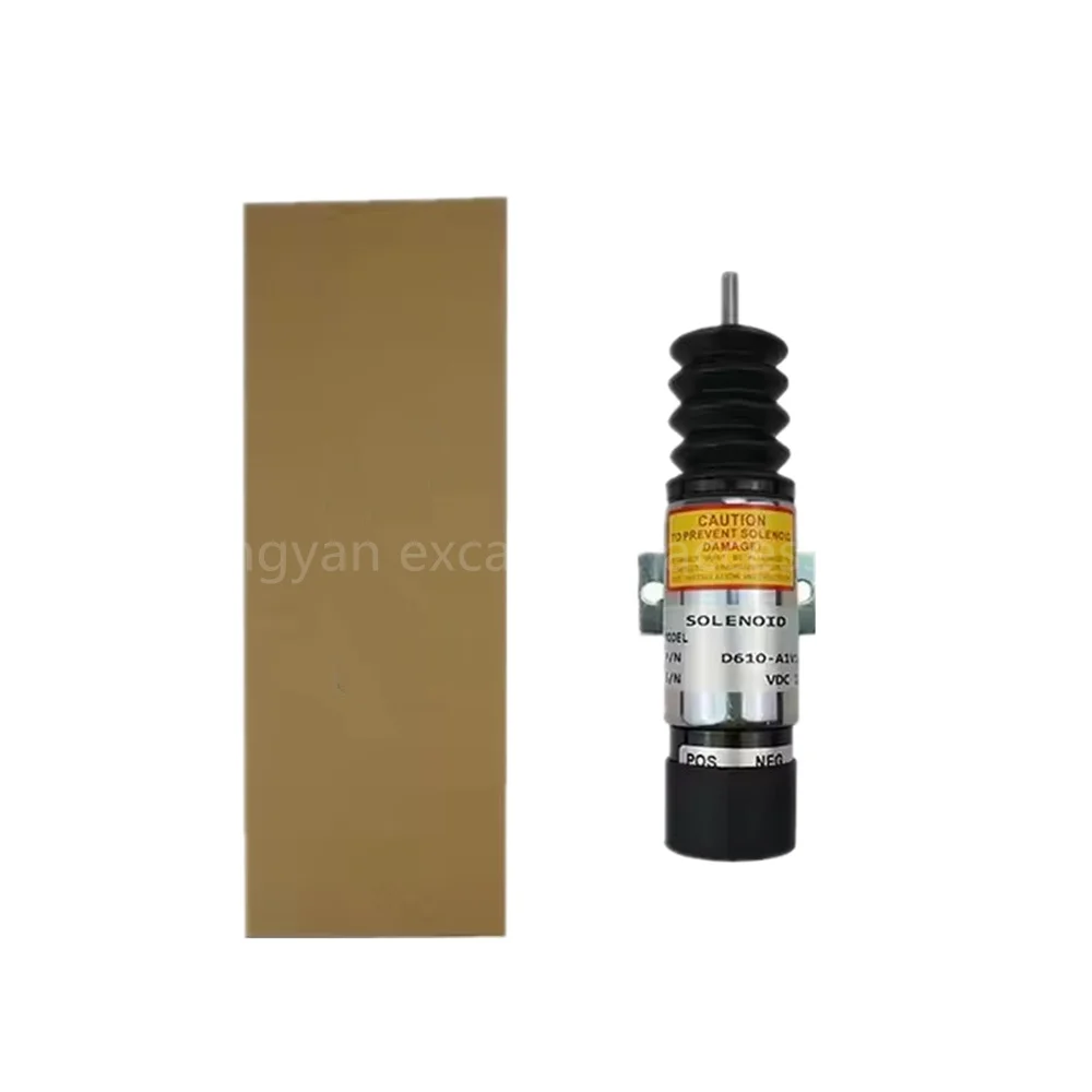 

D610-A1V12 For Flameout Solenoid Valve Switch 3TNV88 4TNV94 Engine Diesel Pump Tee Connector Return Oil Pipe Main Safety Valve