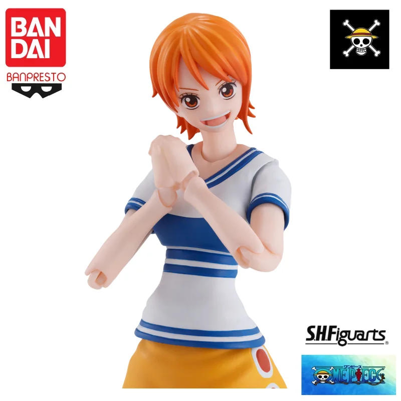 

Bandai Original In Stock Shfiguarts Action Figure One Piece Anime Nami Romance Dawn Model Doll Brand New Boxed Garage Figure
