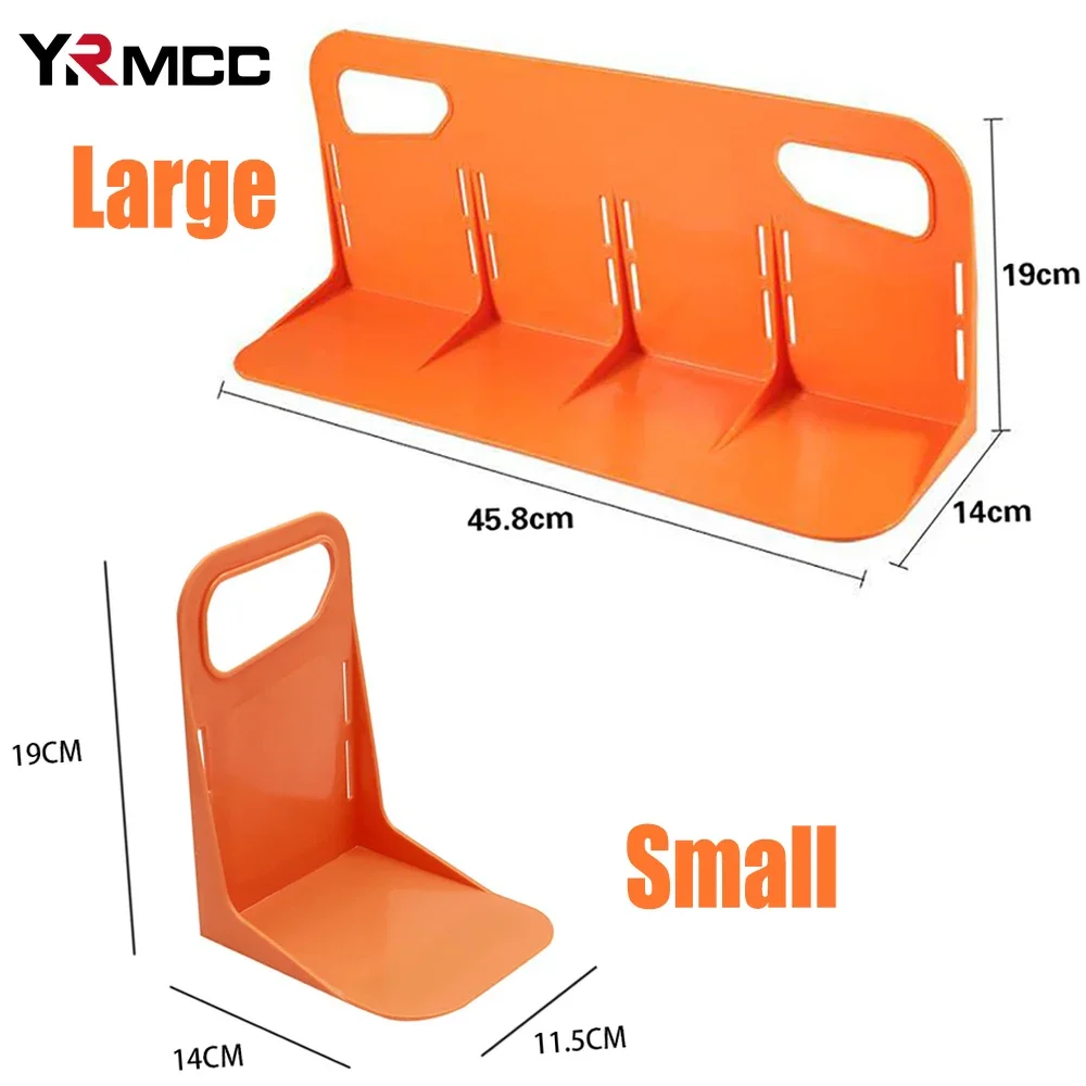 Car Trunk Storage Box Fixed Partition Multifunctional Auto Trunk Fixed Rack Holder 2Size Cars Plastic Baffle Solid Baffle Back