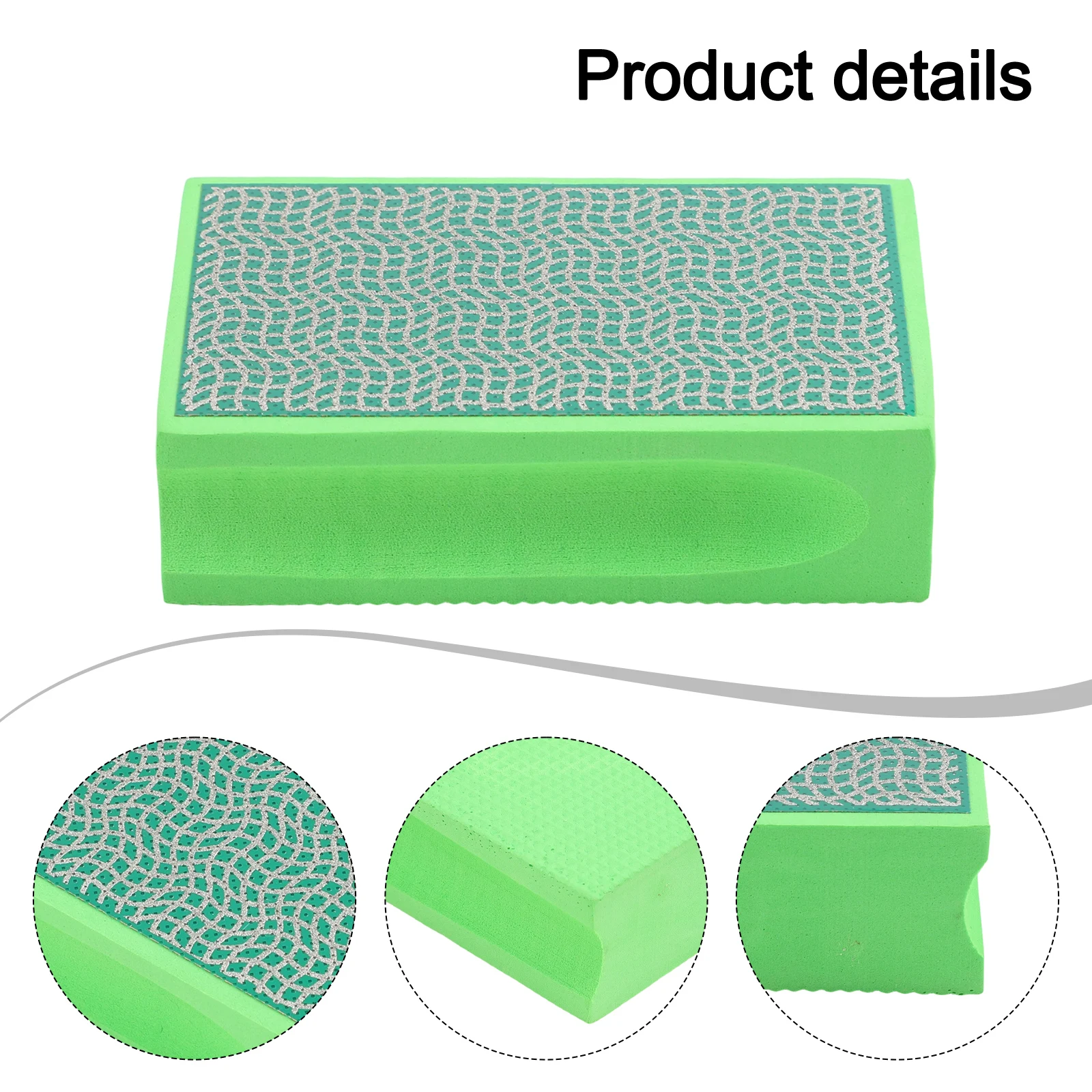 1-4pcs-electroplating-sanding-block-hand-polishing-pads-60-100-200-400-grit-marble-ceramic-abrasive-sanding-disc-polish-tool