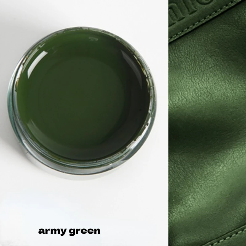 Army Green Leather Vinyl Repair Kit Auto Car Seat Sofa Coats Holes Scratch Cracks Rips Liquid Leather Rep 30ML