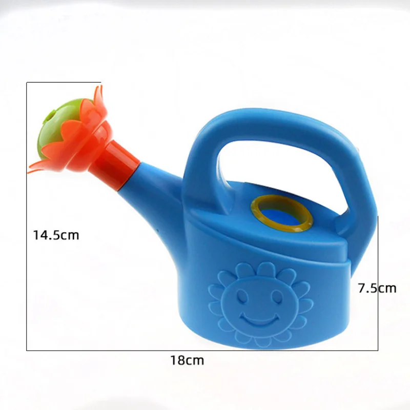 Irrigatore annaffiatoio simpatico cartone animato giardino bambini casa fiori di plastica bottiglia spiaggia Spray bagno giocattolo prima educazione