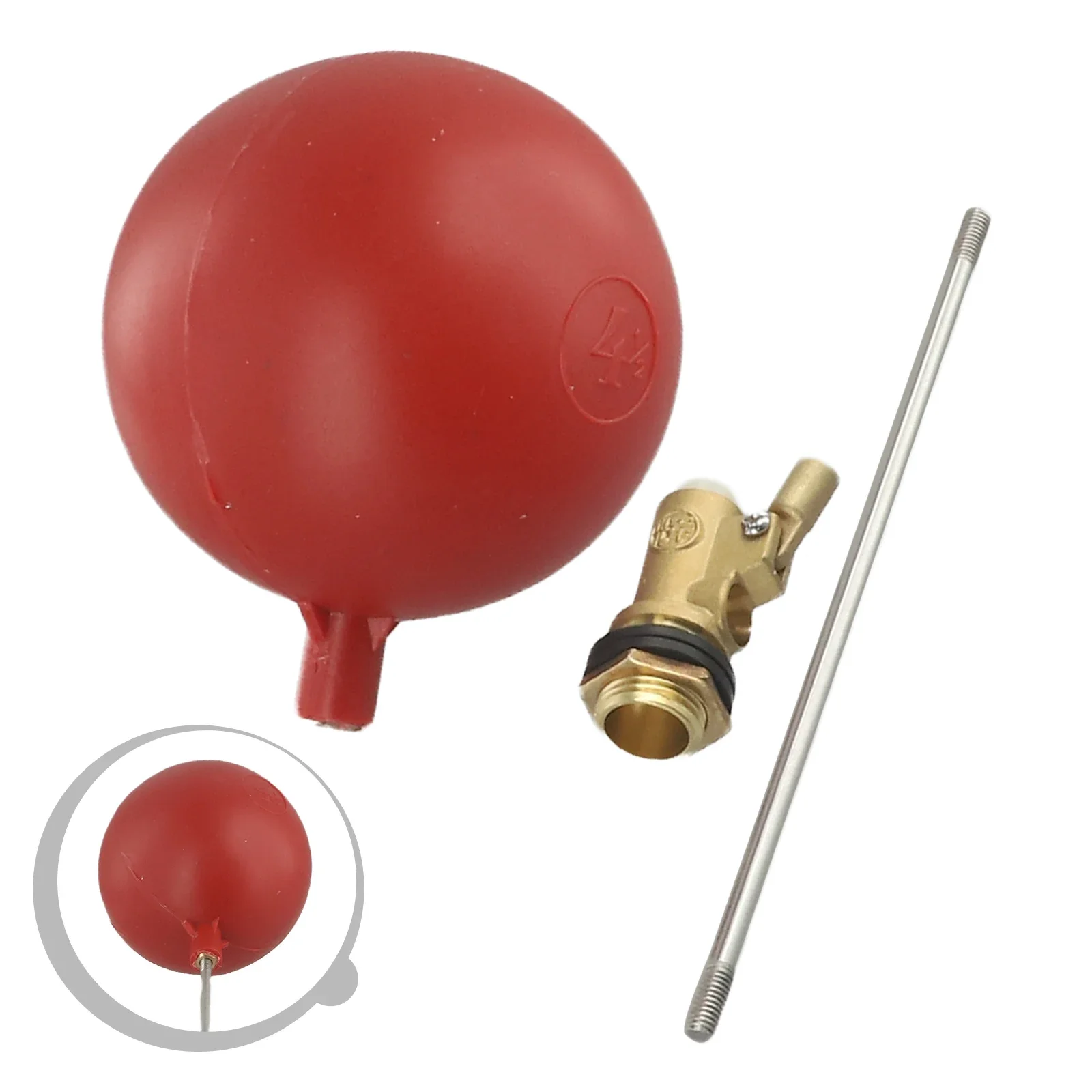 Accessories Ball Valve Floating Brass And ABS Easy To Use For Water Tanks/water Towers Water Inlet Valve Switch