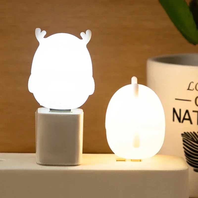 Small Deer Light USB Energy-saving LED Portable Emergency Light Eye Protection Atmosphere Night Light Bedside Night Light